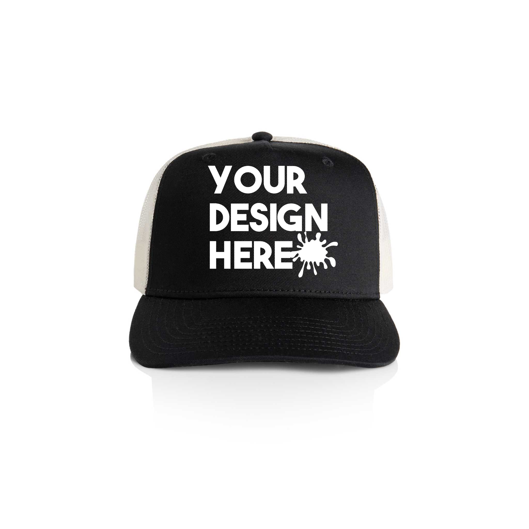 CUSTOM TRUCKER HATS (TWO TONE)