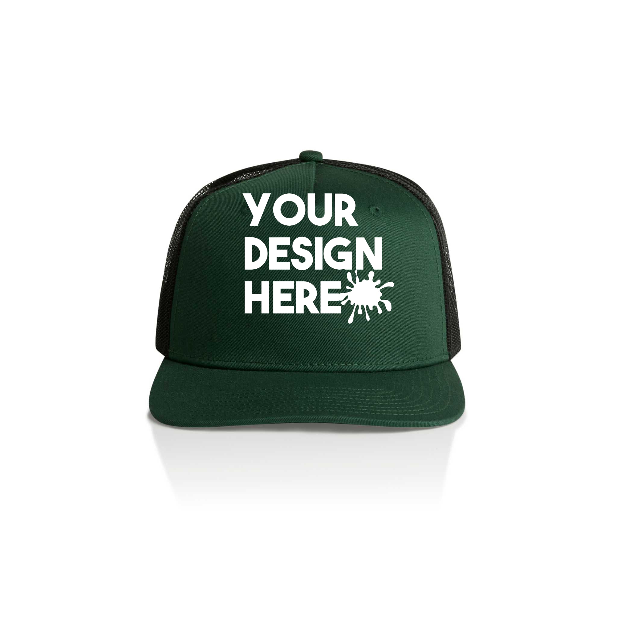 CUSTOM TRUCKER HATS (TWO TONE)