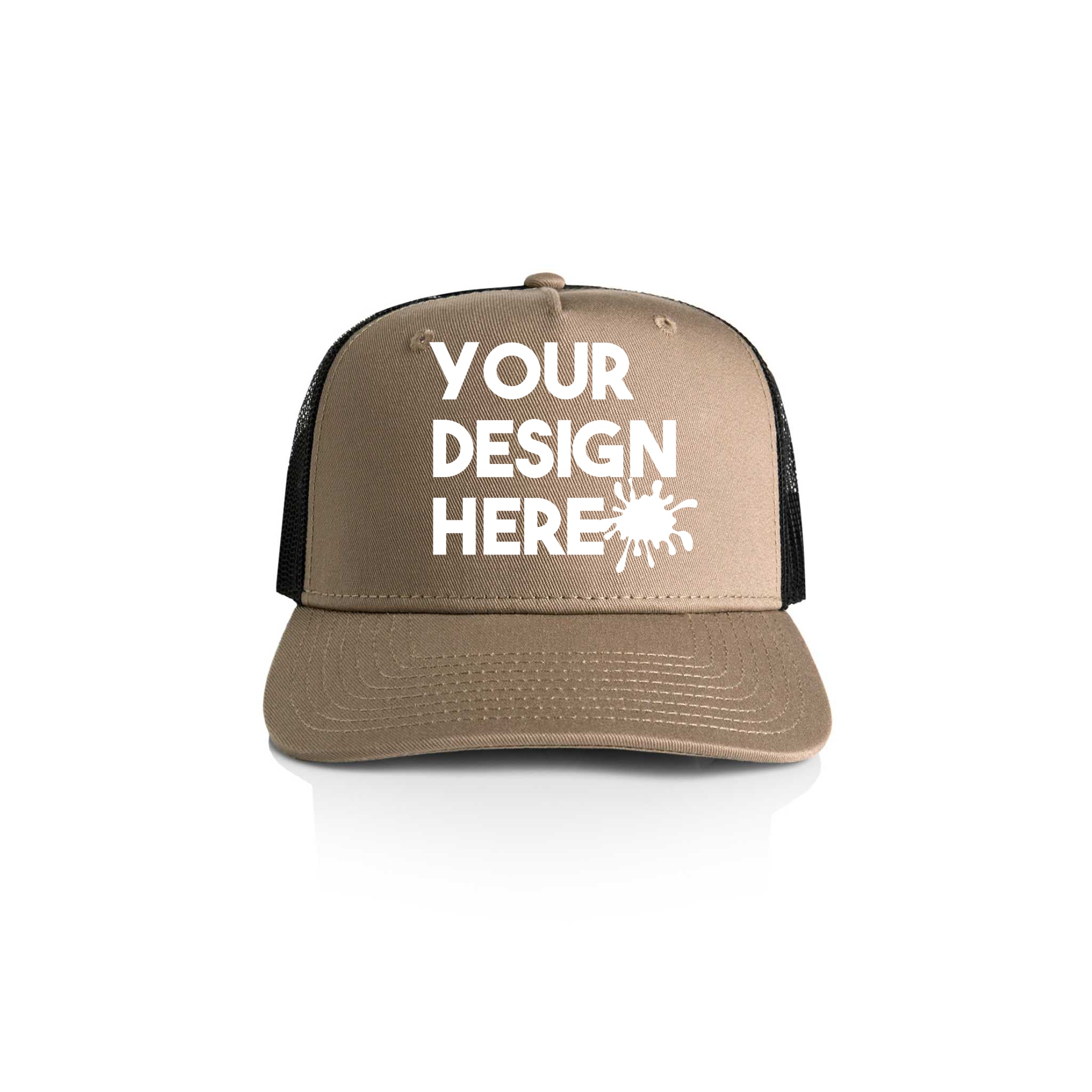 CUSTOM TRUCKER HATS (TWO TONE)