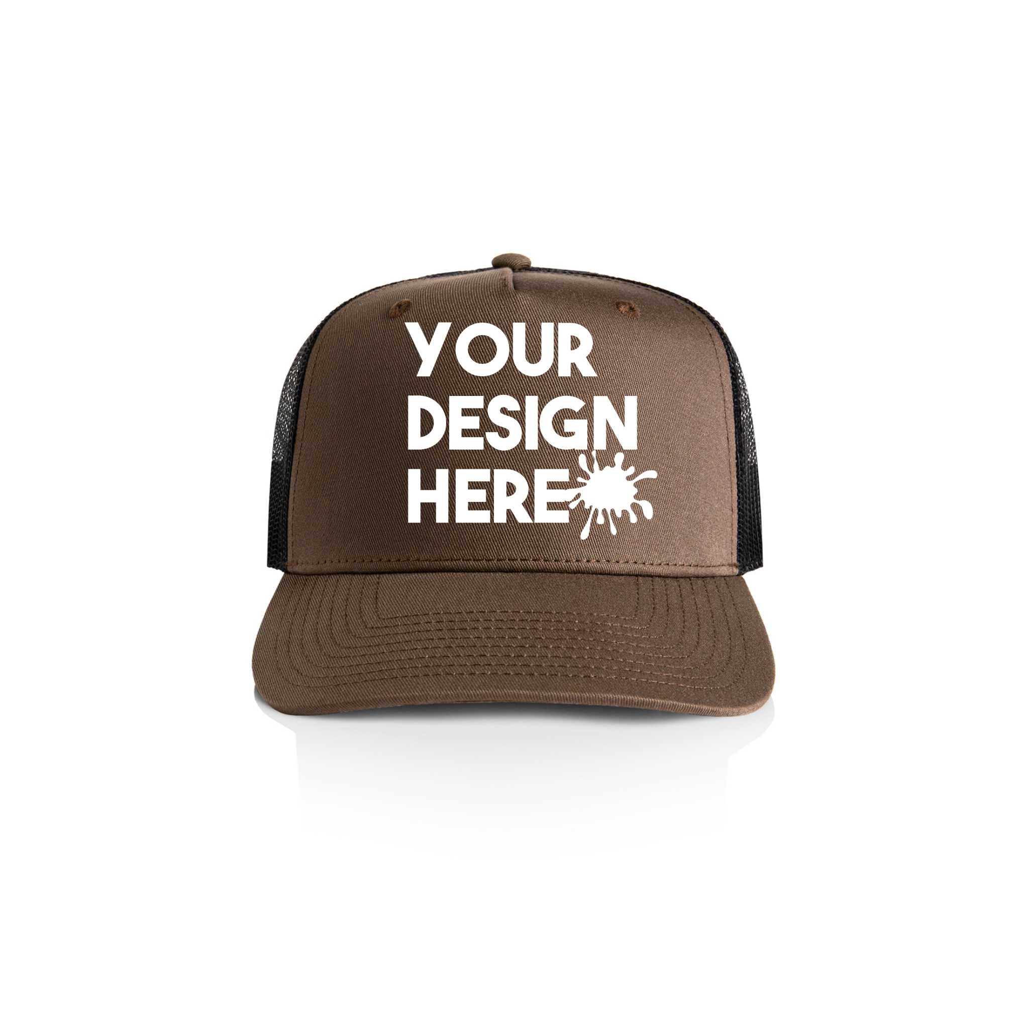 CUSTOM TRUCKER HATS (TWO TONE)