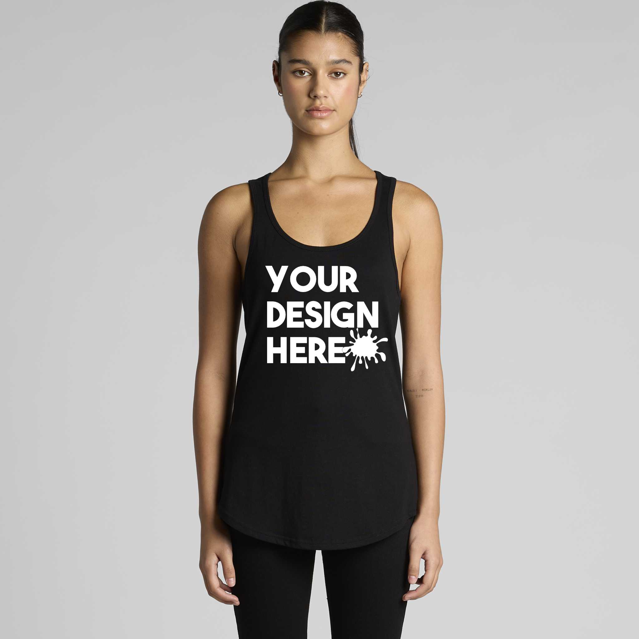 WOMENS RACERBACK CUSTOM TANK TOP