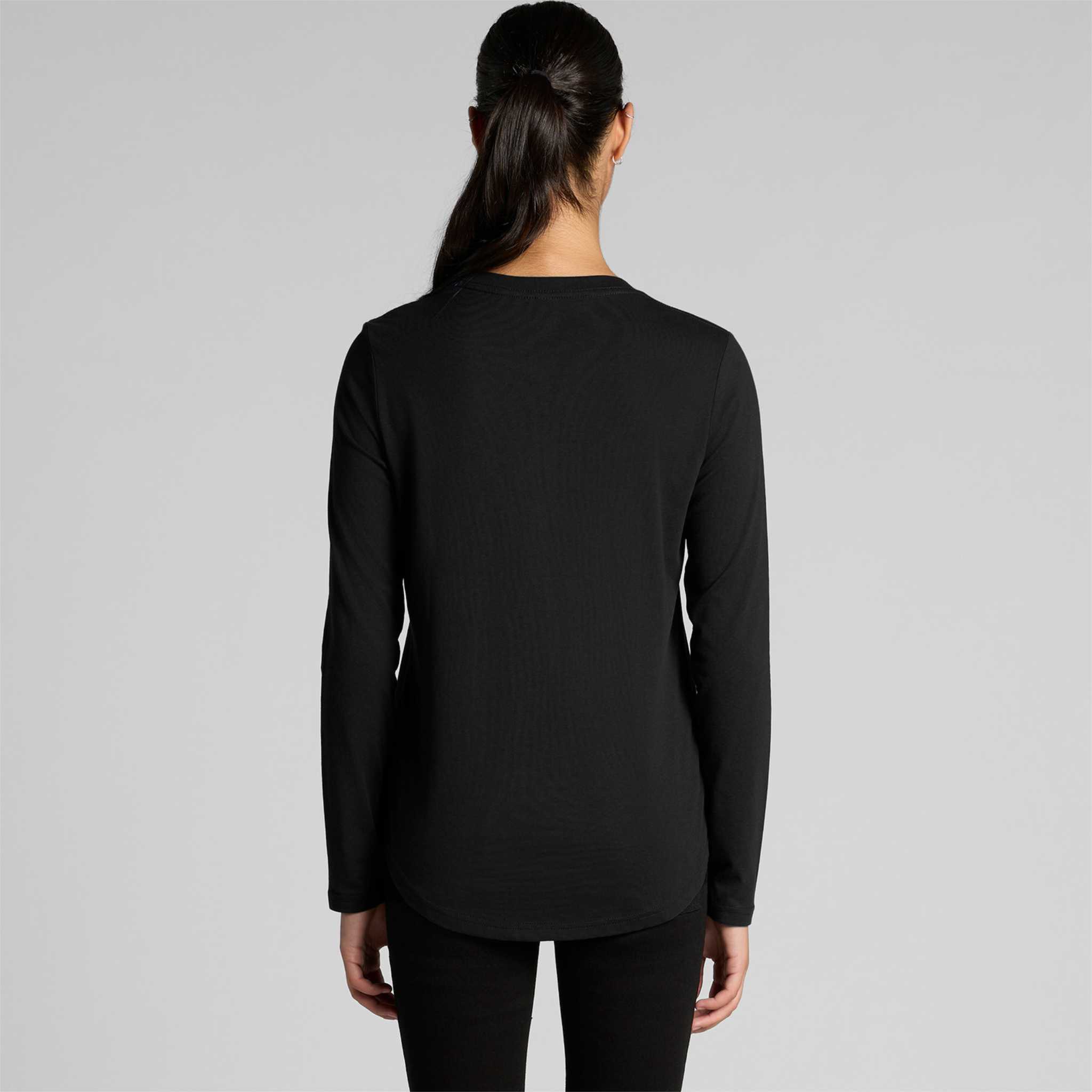 WOMENS LONG SLEEVE CUSTOM T SHIRT