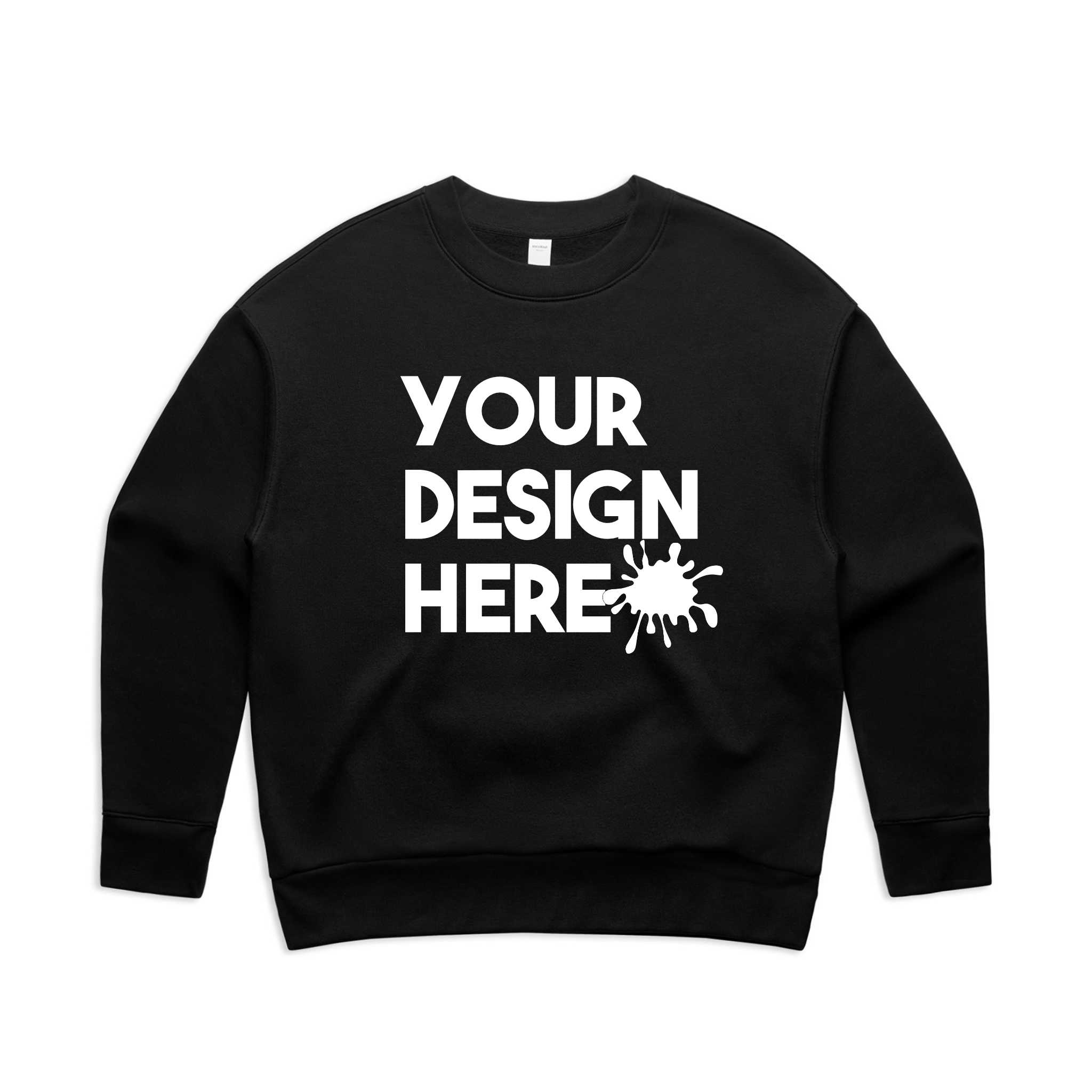 WOMENS CUSTOM SWEATSHIRT (RELAX FIT)