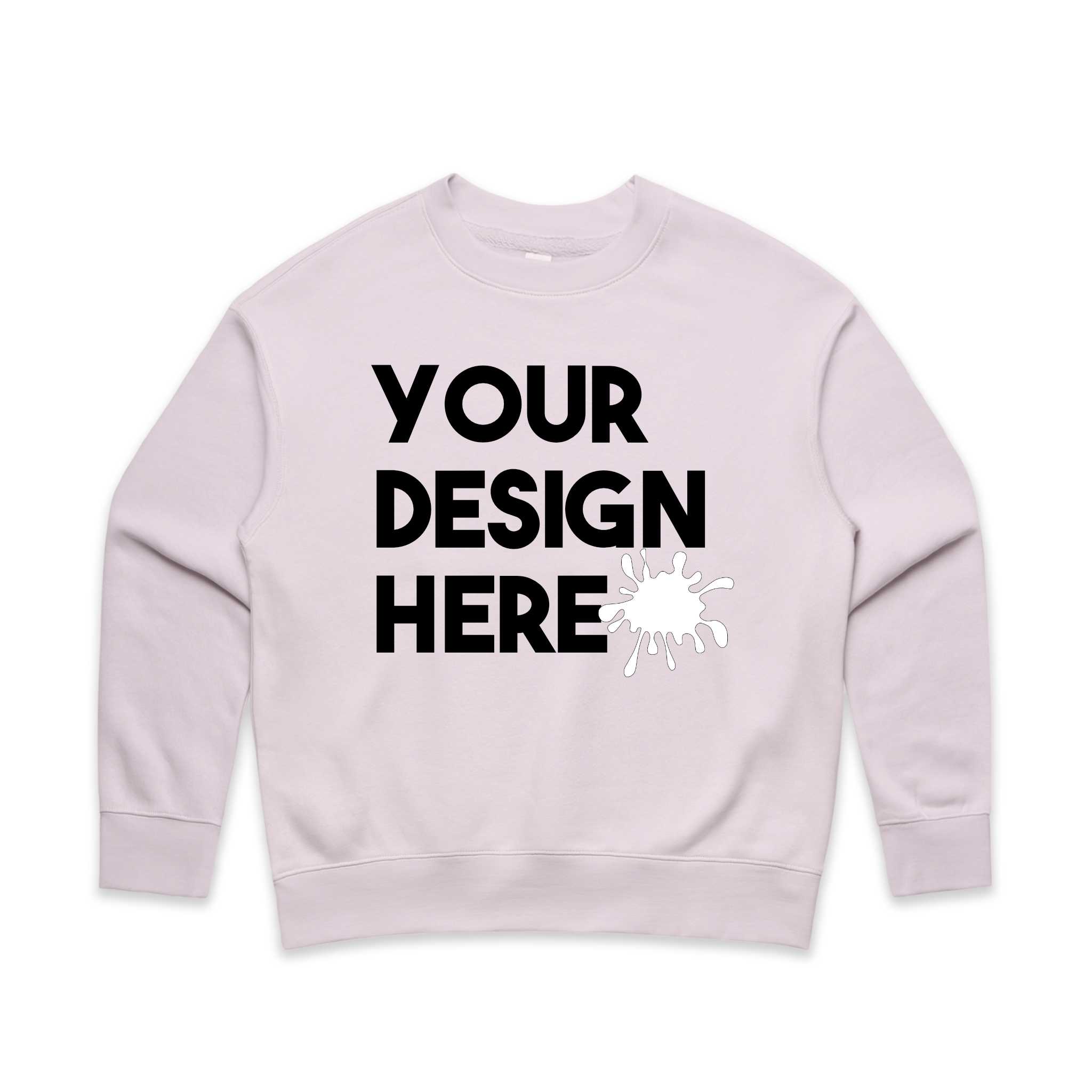 WOMENS CUSTOM SWEATSHIRT (RELAX FIT)