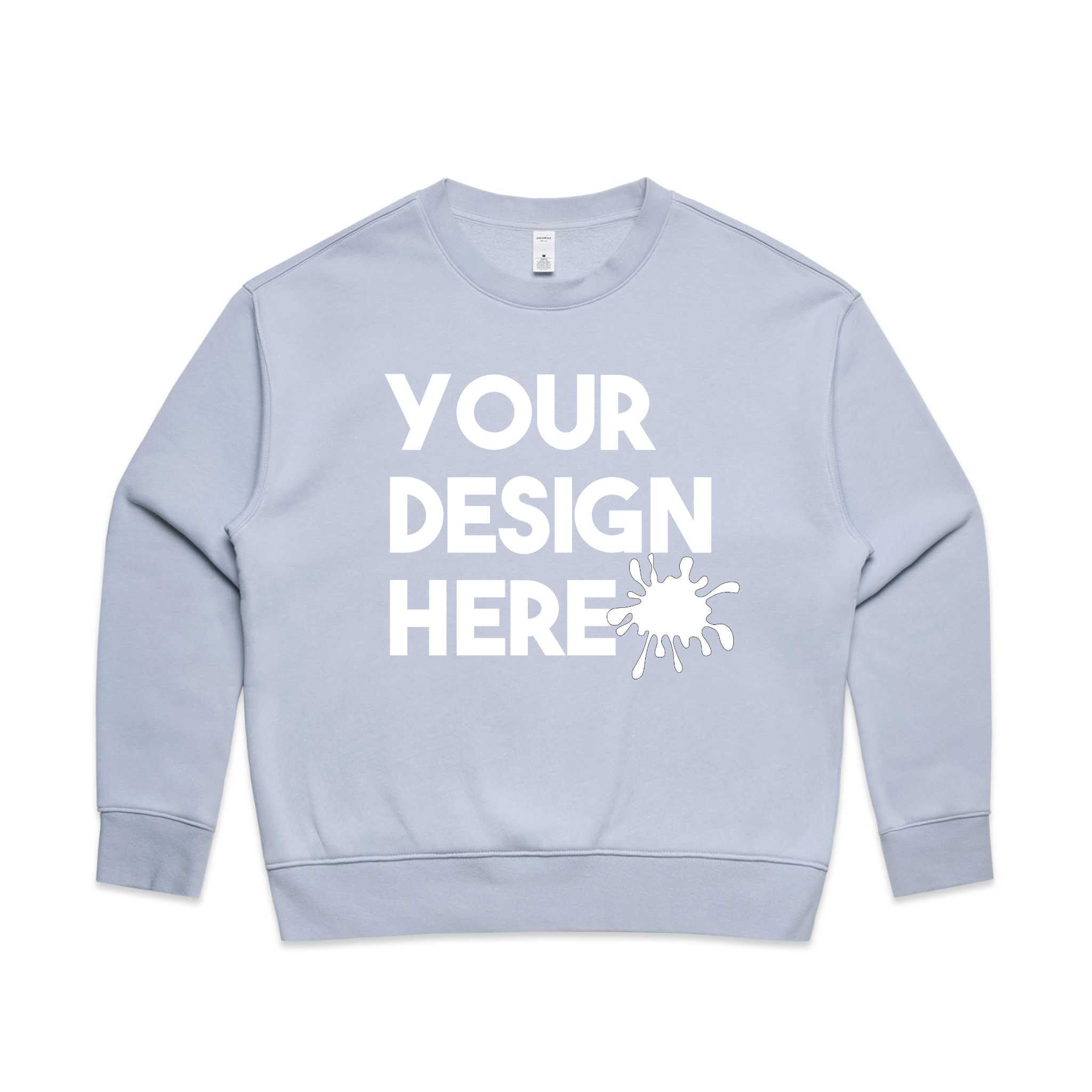 WOMENS CUSTOM SWEATSHIRT (RELAX FIT)