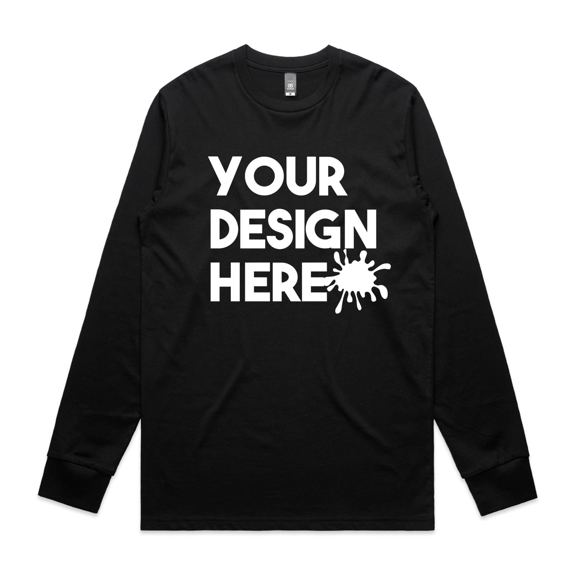 MENS CUSTOM LONG SLEEVE T SHIRT