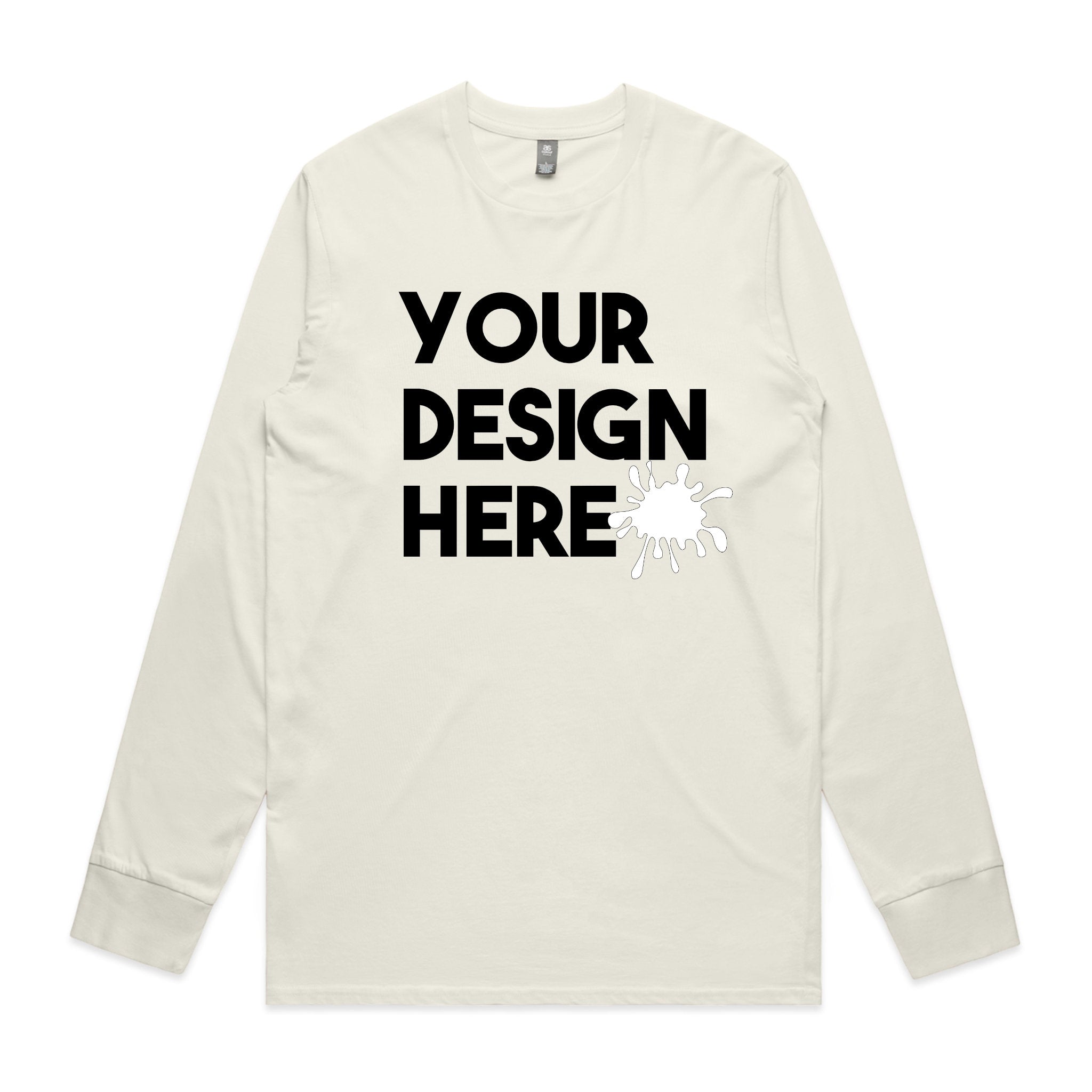MENS CUSTOM LONG SLEEVE T SHIRT
