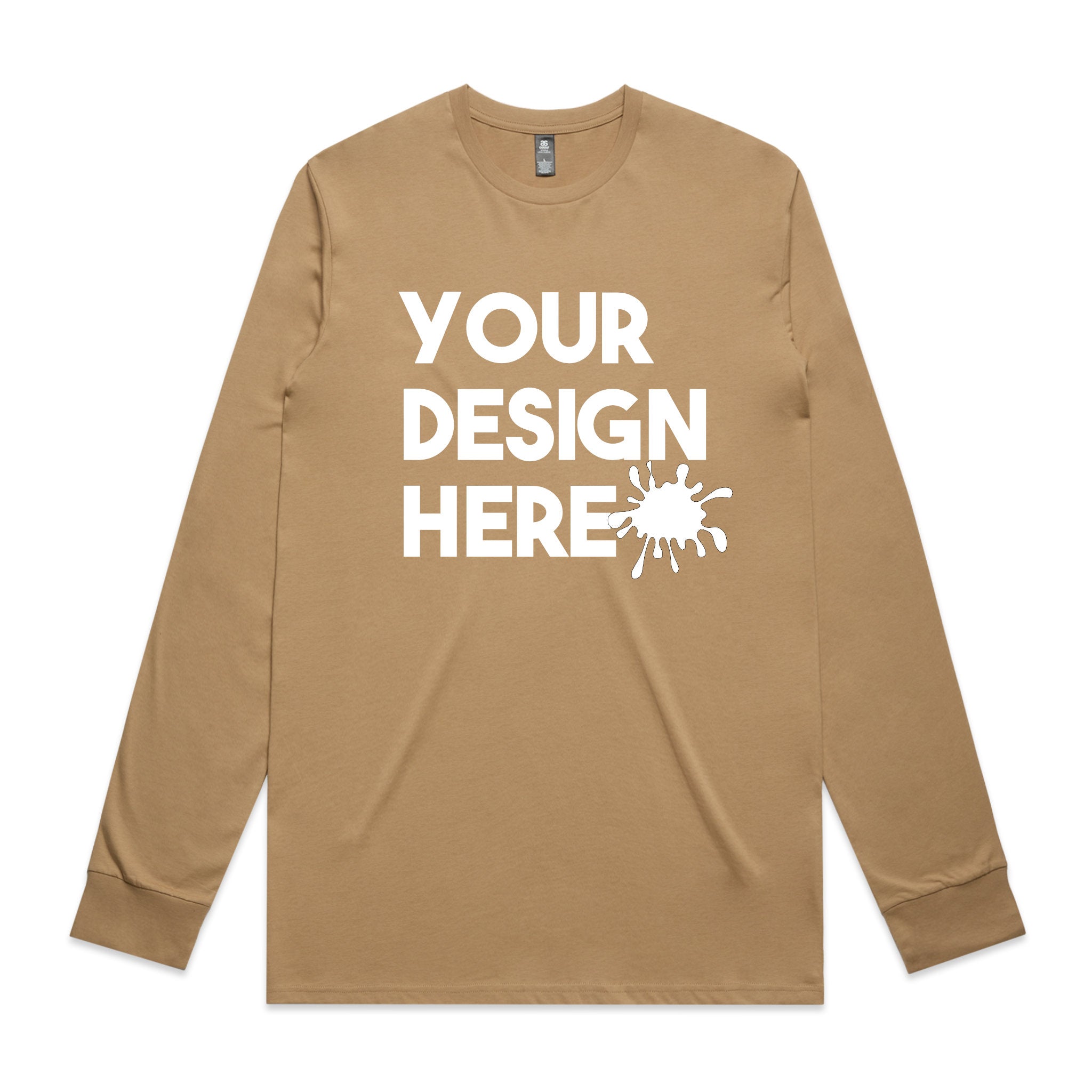 MENS CUSTOM LONG SLEEVE T SHIRT