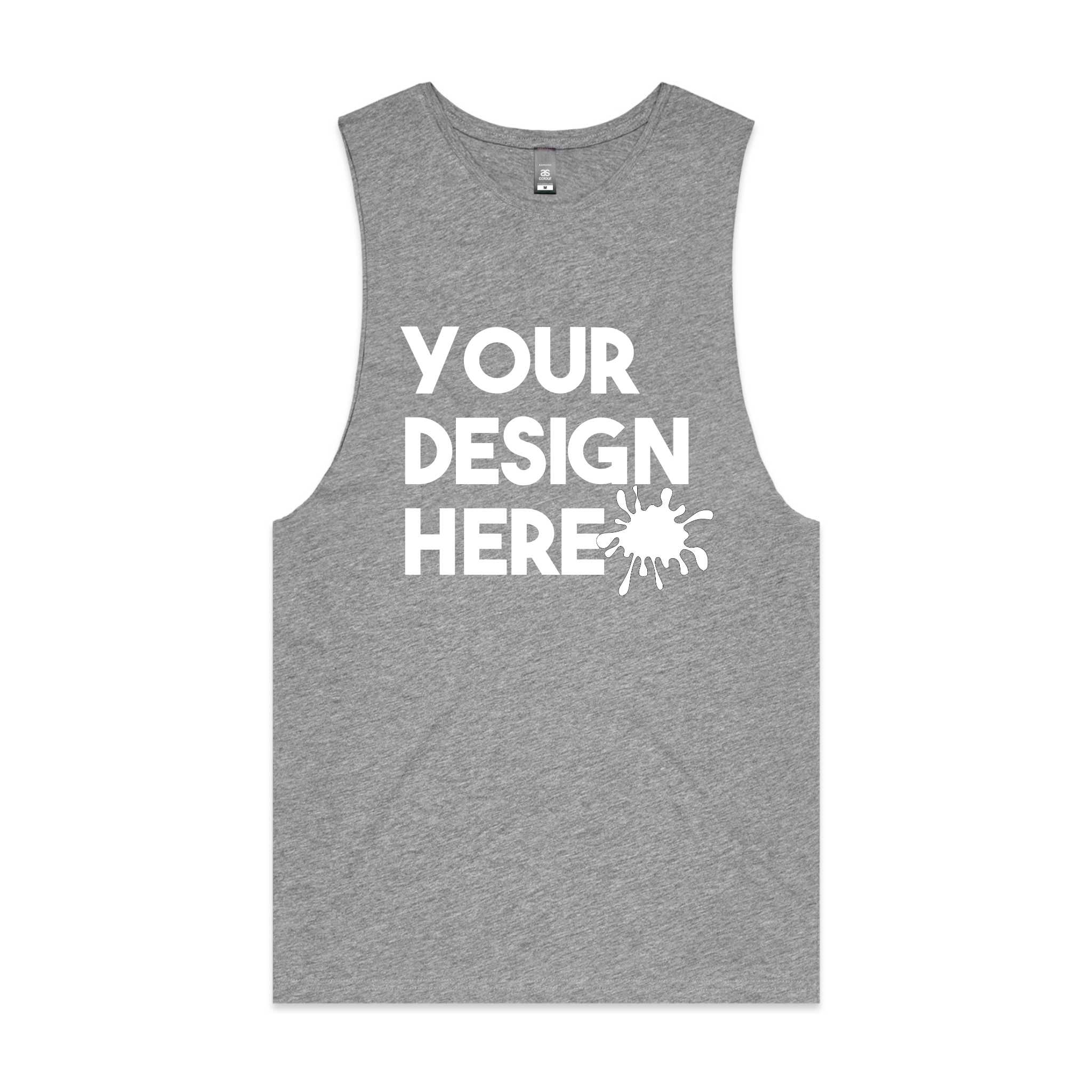 MENS CUSTOM MUSCLE TANK TOP