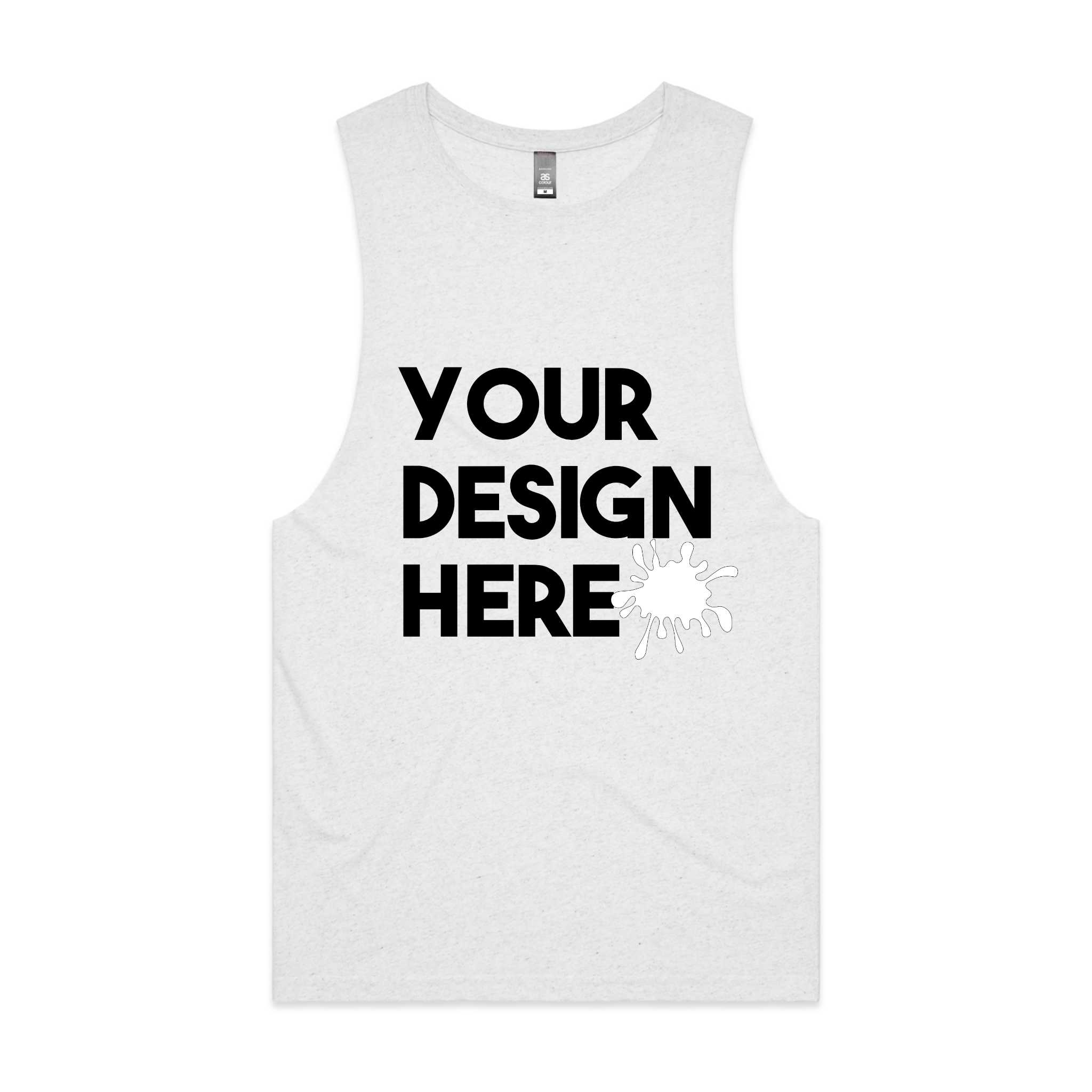 MENS CUSTOM MUSCLE TANK TOP