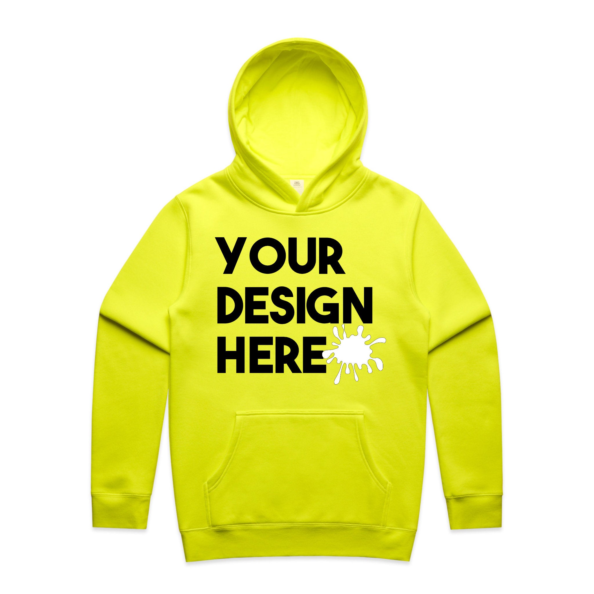 MENS CUSTOM HOODIE --- SAFETY