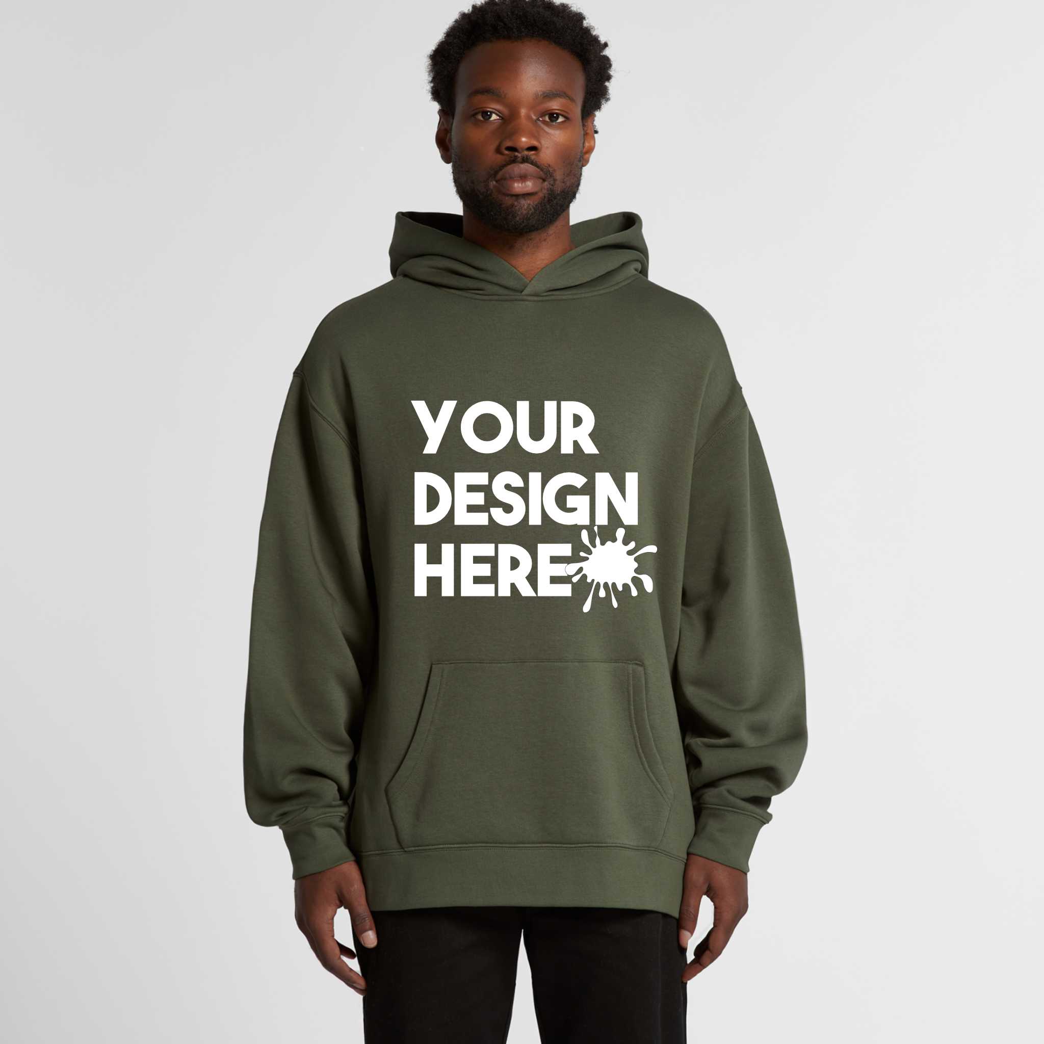 MENS CUSTOM HOODIE (RELAX FIT)