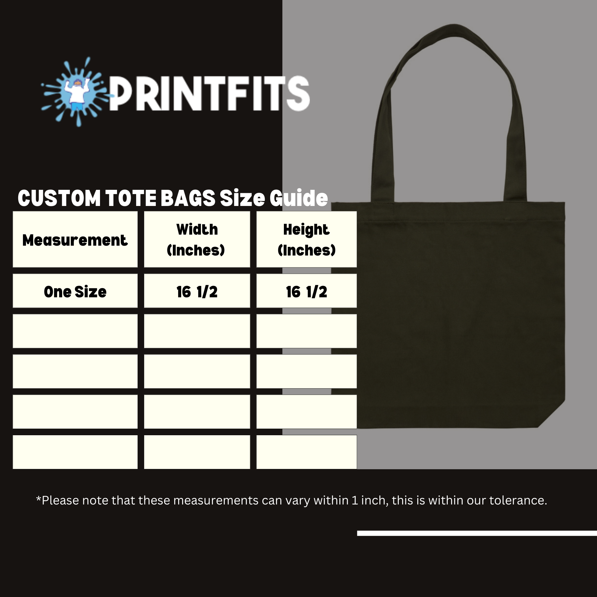 CUSTOM TOTE BAGS