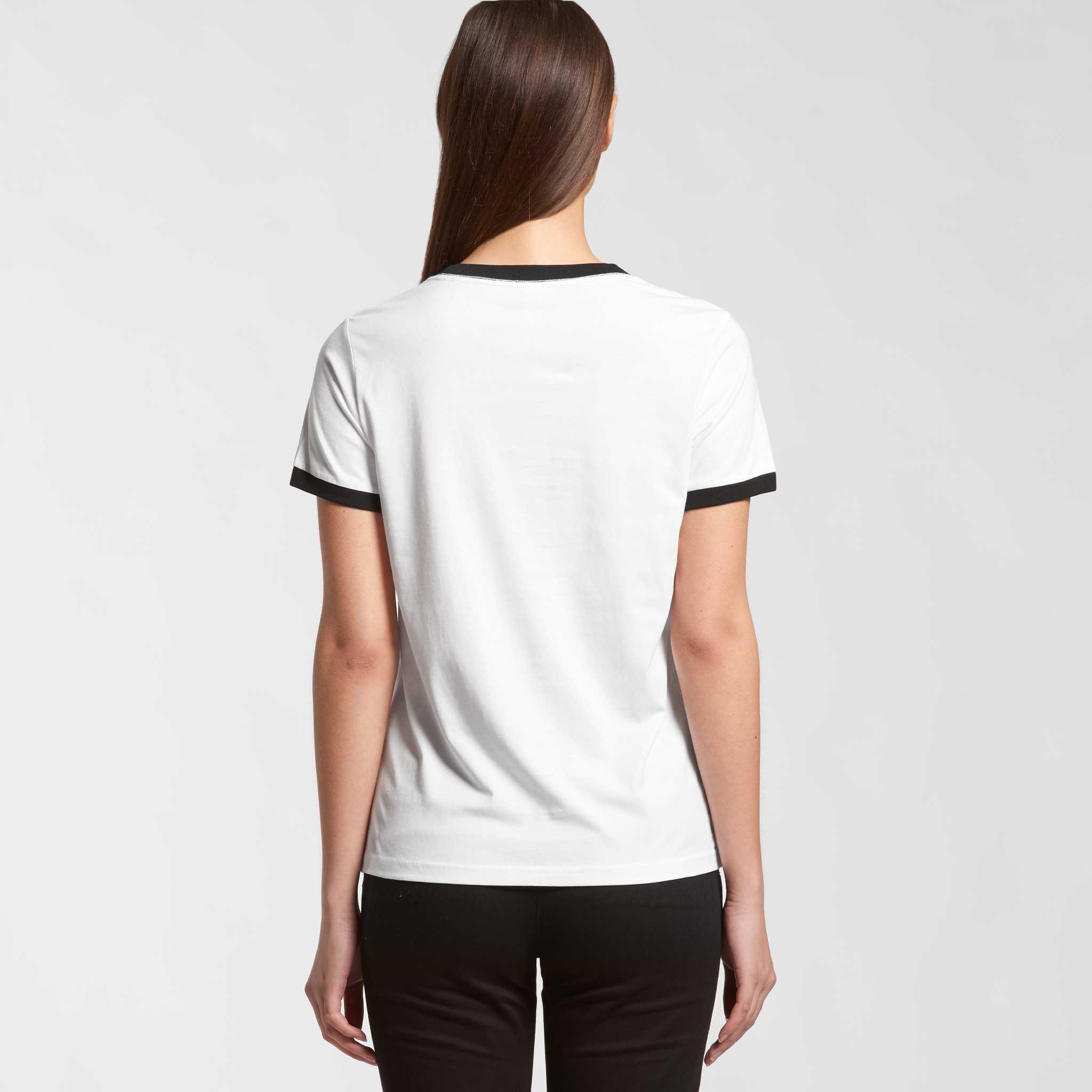 Women's Custom Ringer T Shirt | Order Custom T Shirts Online – Printfits