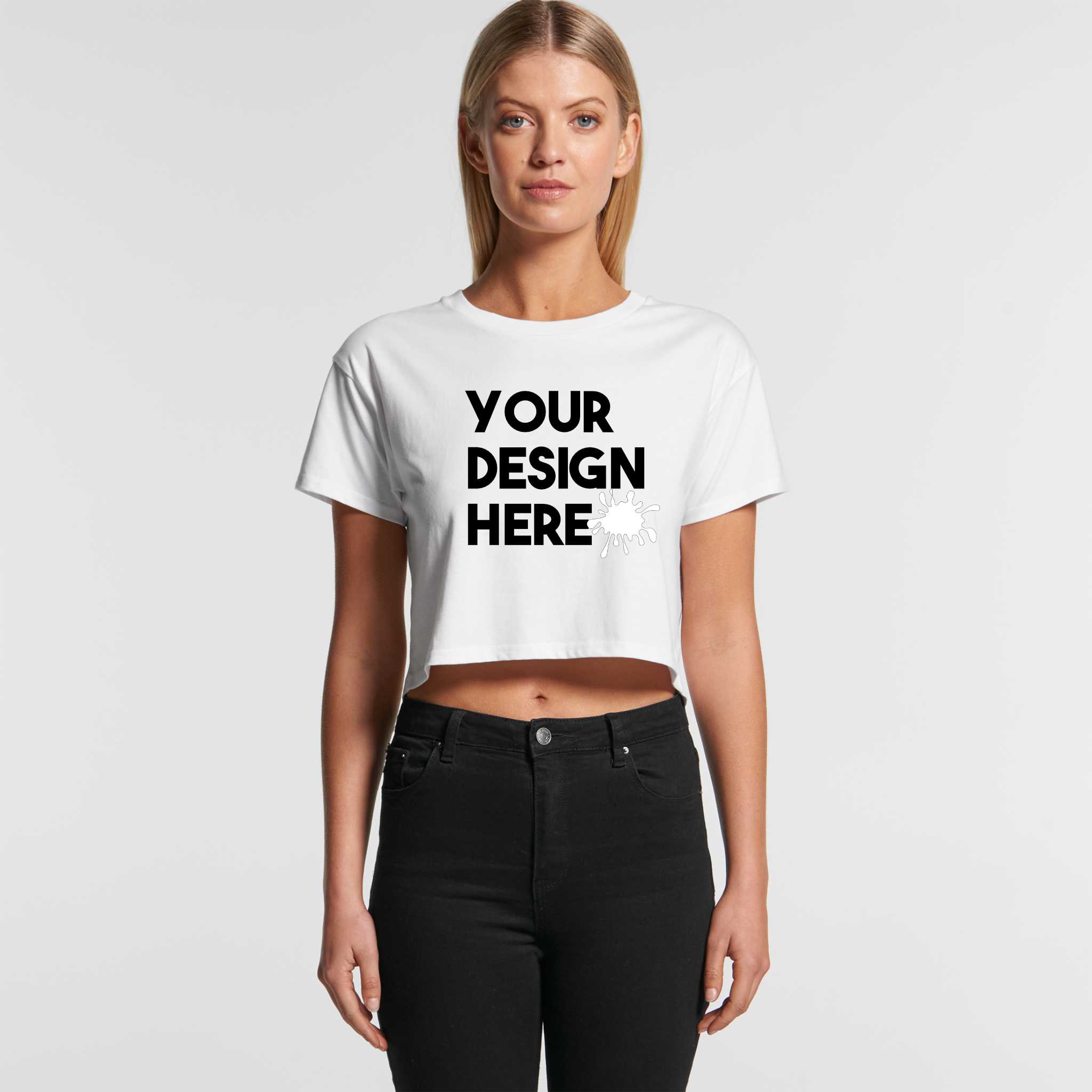 Women's Custom Cropped T-Shirt
