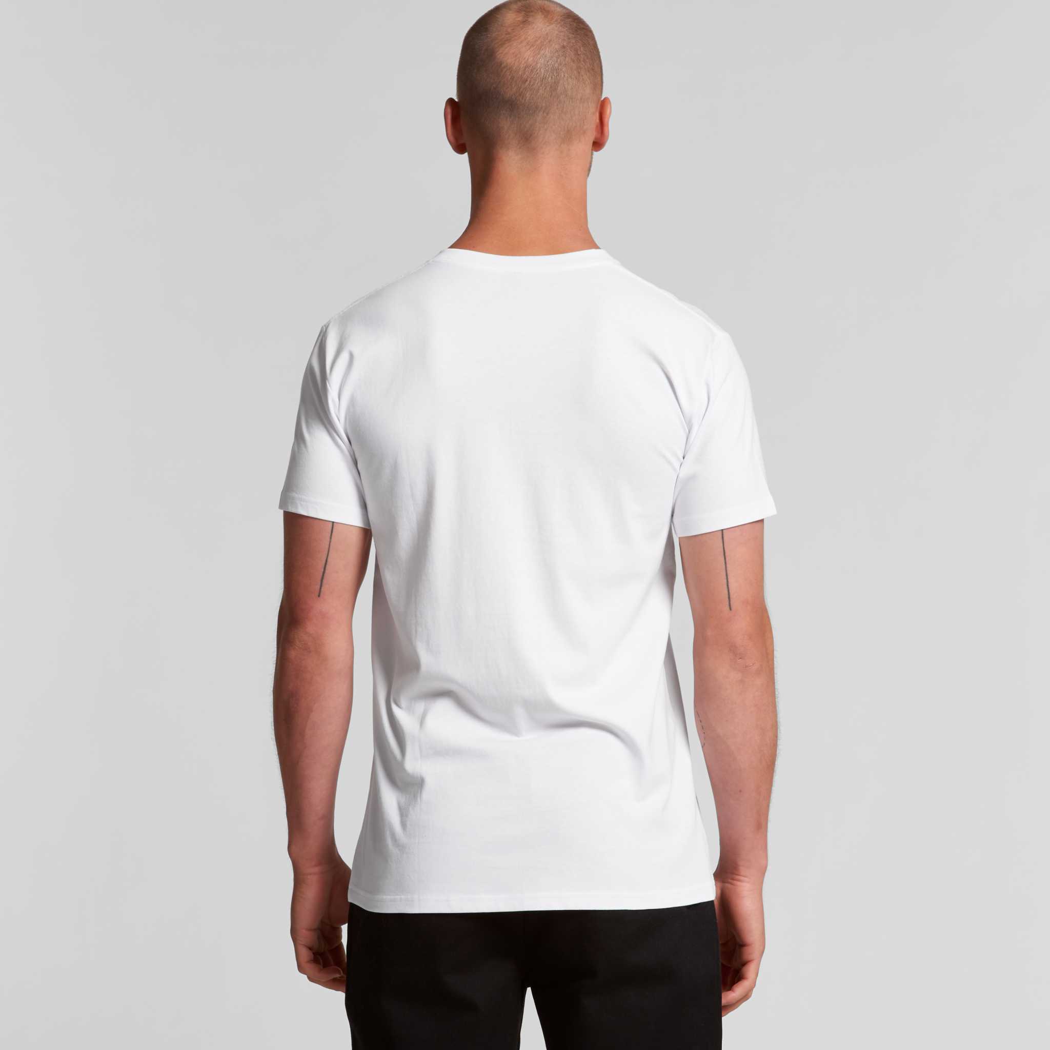 Men's Custom V Neck T-Shirt