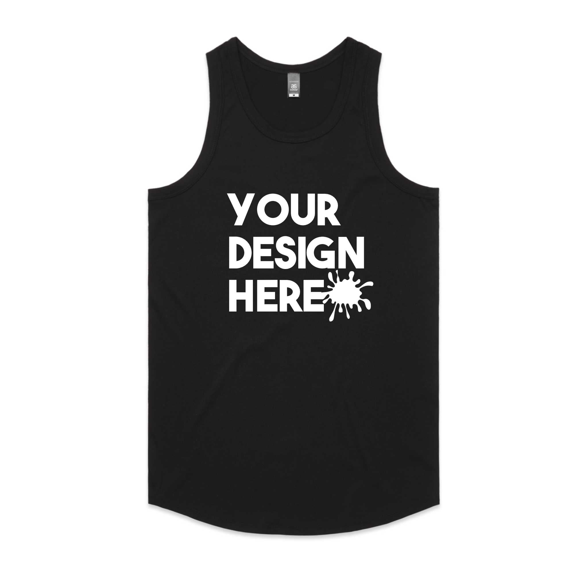Men's Custom Tank Top | Order Custom Tank Top Online – Printfits